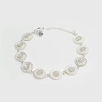 Armband Silber 925 & Mondstein (SB012858.RM)