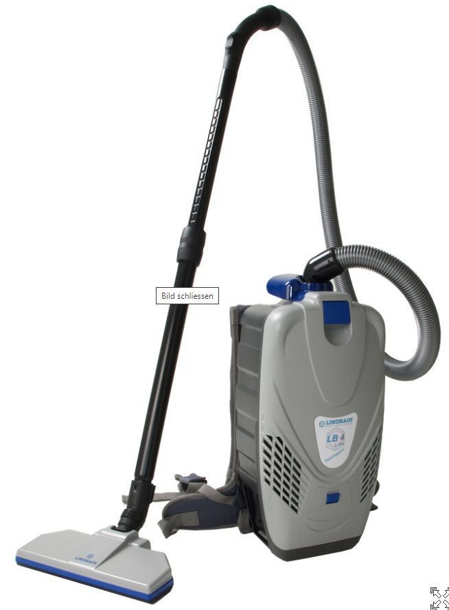 Aspirapolveri & Accessori: Ultraleichter Rucksacksauger LB4 - 01.LB – Nuovo e nell'imballaggio originale da Opfikon venduto da total-shop 1
