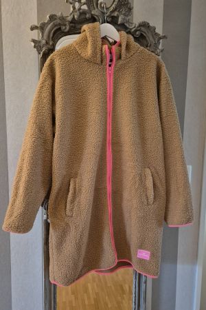 Zwillingsherz Teddy Kapuzen Mantel Gr. L