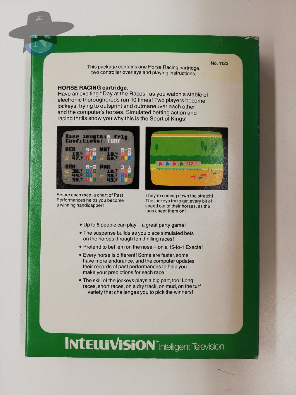 Spiele: Horse Racing / Mattel Intellivision – Gebraucht aus St. Gallen von zorro_dc 1