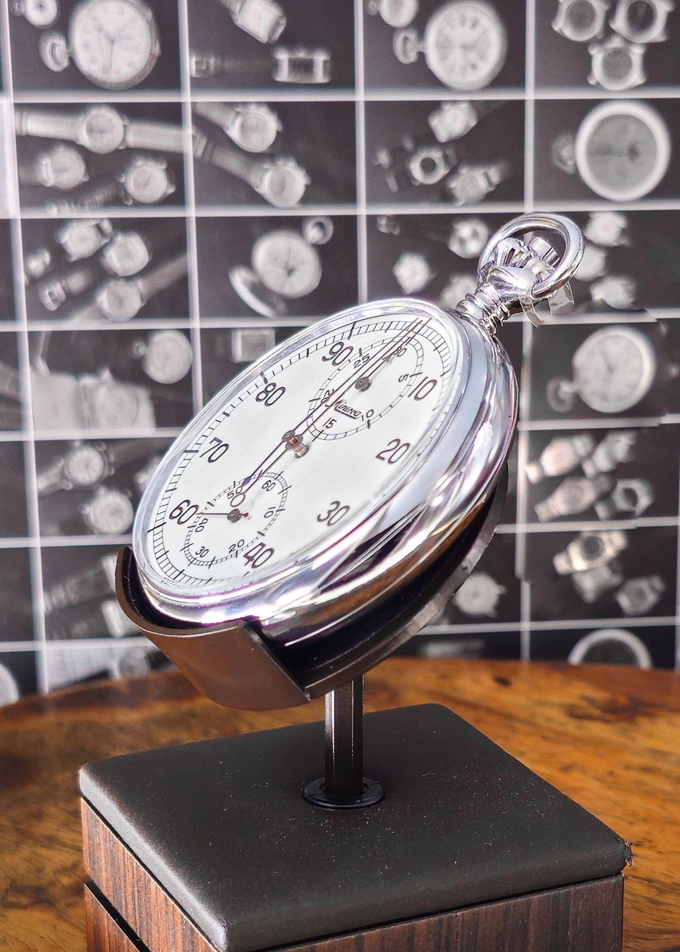 Minerva Uhren: Minerva Rattrappe-Chronometer, Sammlerstück – Gebraucht aus Lugano von R.Riccardo 2