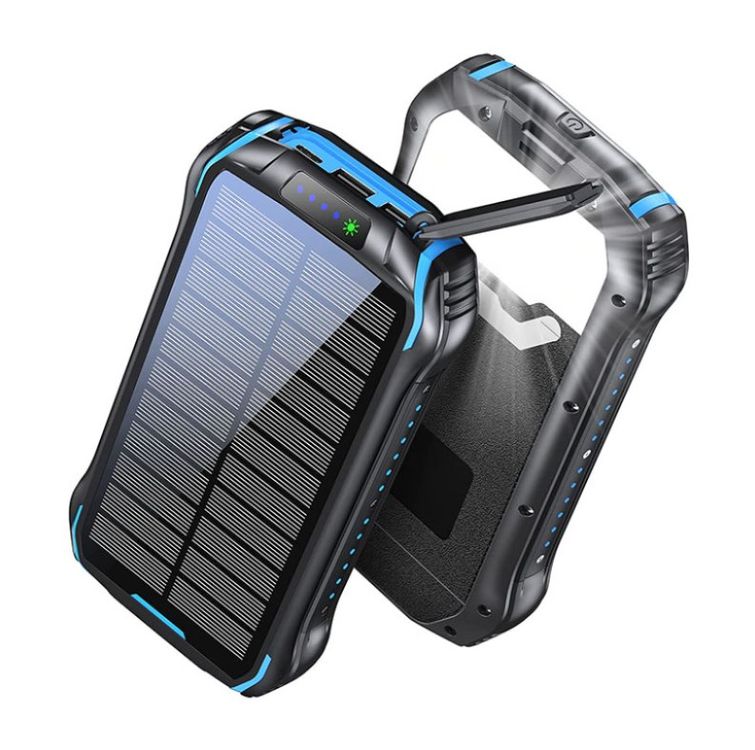 Notfall Ausrüstung WASTDE Solar Powerbank 26,800Ah It Solarpanel, Solar Ladegerät Power Bank Mit Kabel
