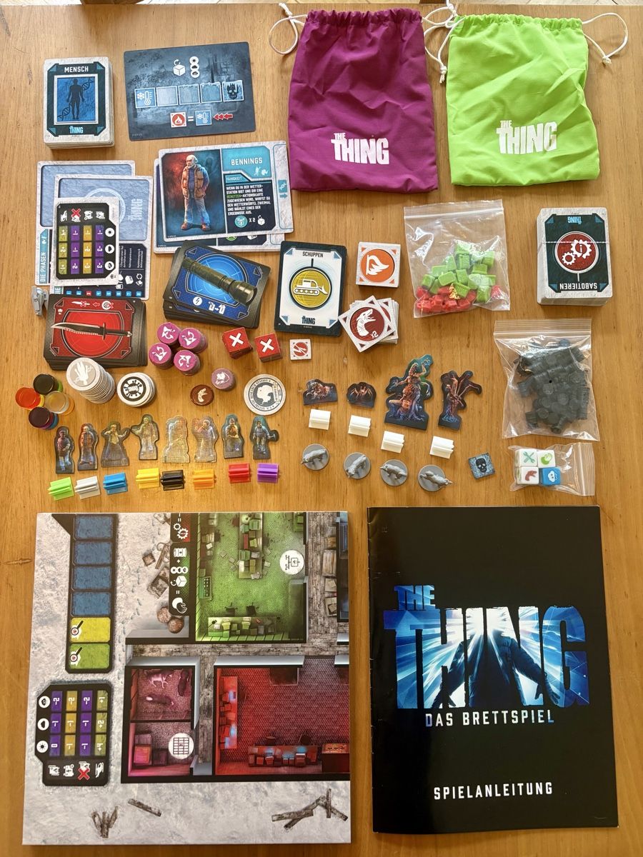 Giochi: The Thing Brettspiel Deutsch – Usato da Basel venduto da Konix 2