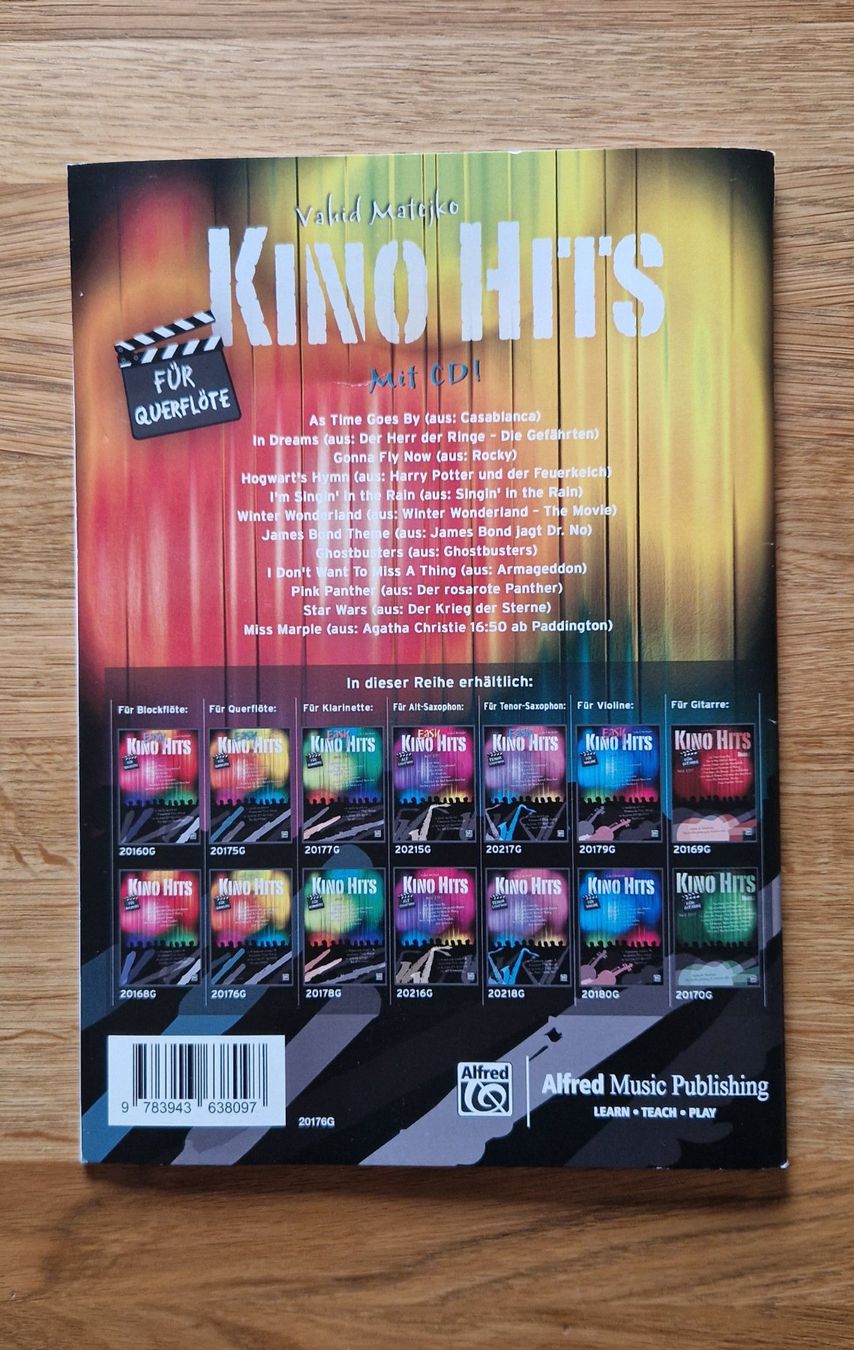 Libri: KINO HITS für Querflöte – Nuovo (secondo la descrizione) da Hägendorf venduto da Nitosi 1