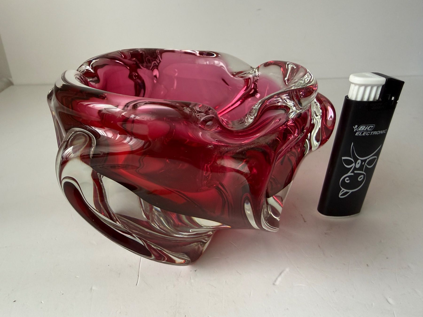 Portacenere: Alter Aschenbecher aus Glas – Usato da Zwingen venduto da moje1 4