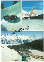 St. Moritz - 3 Bild AK