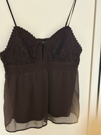 Damen Top Vero Moda dunkelbraun Grösse XL guter Zustand