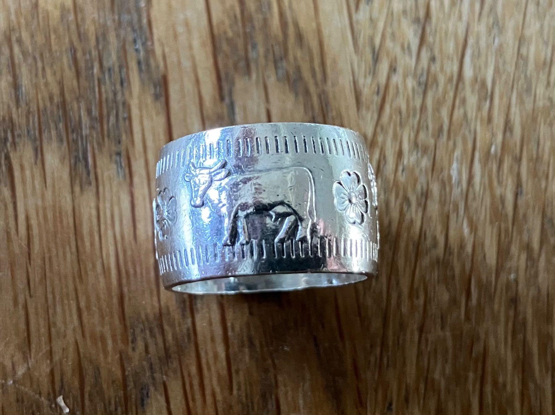 Ringe: Appenzeller Toggenburger Sennenring Silber – Gebraucht aus Waldstatt von breitaxt