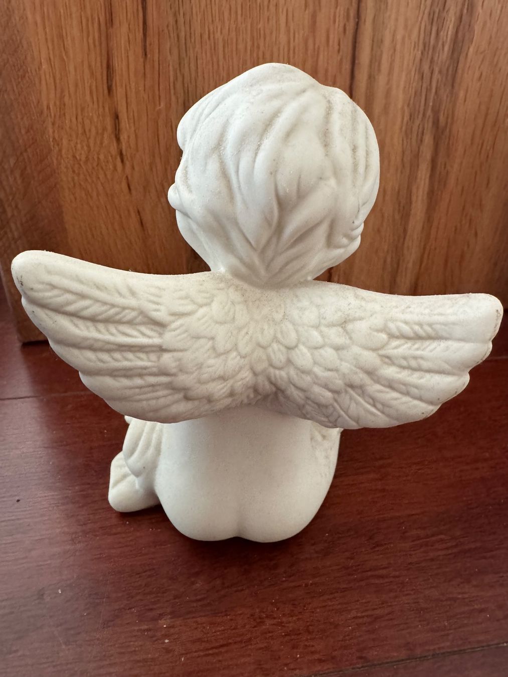 Statuette: Engel Figur sitzend mit gefalteten Händen – Usato da Gebenstorf venduto da baumhaus64 2