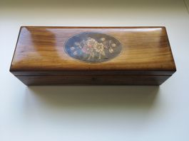❤ Einzigartig schöne antike Holz Box Schatulle ❤