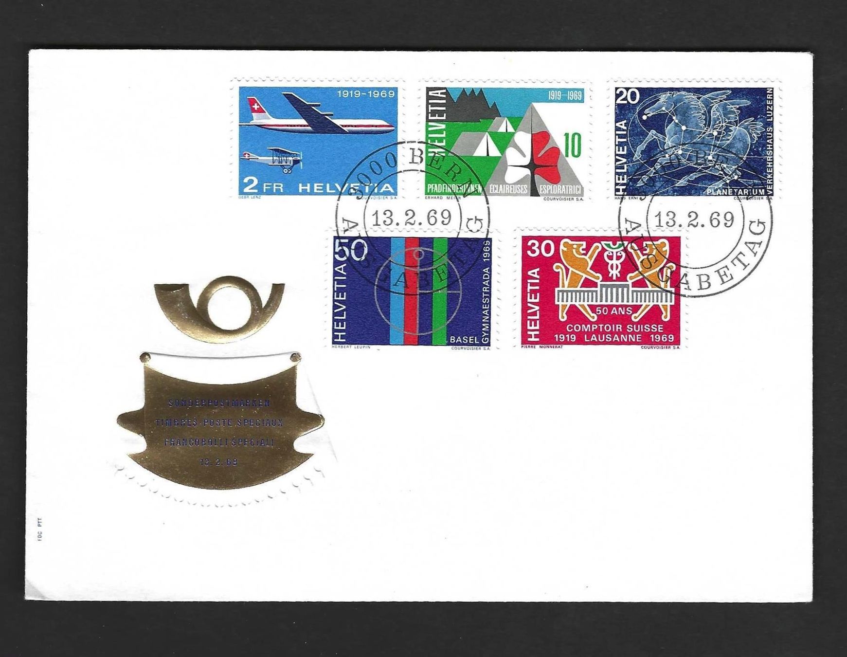 Tutti i francobolli: CH FDC Satz 1969 – Nuovo e nell'imballaggio originale da Koblenz venduto da Markenhimmel