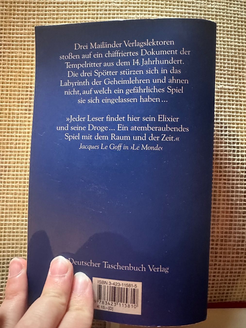 Libri: Eco Das Foucaultsche Pendel Roman – Usato da Winkel venduto da zucchetti 1