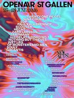 1x 4 Tagespass digital PDF OASG / Openair St. Gallen Tickets