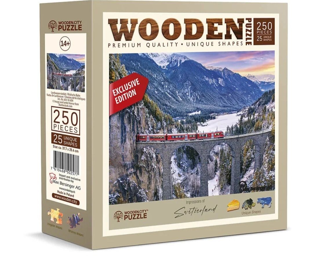 Puzzle: Wooden Puzzle Train – Usato da Tramelan venduto da Bubu1931