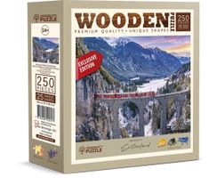 Wooden Puzzle Train