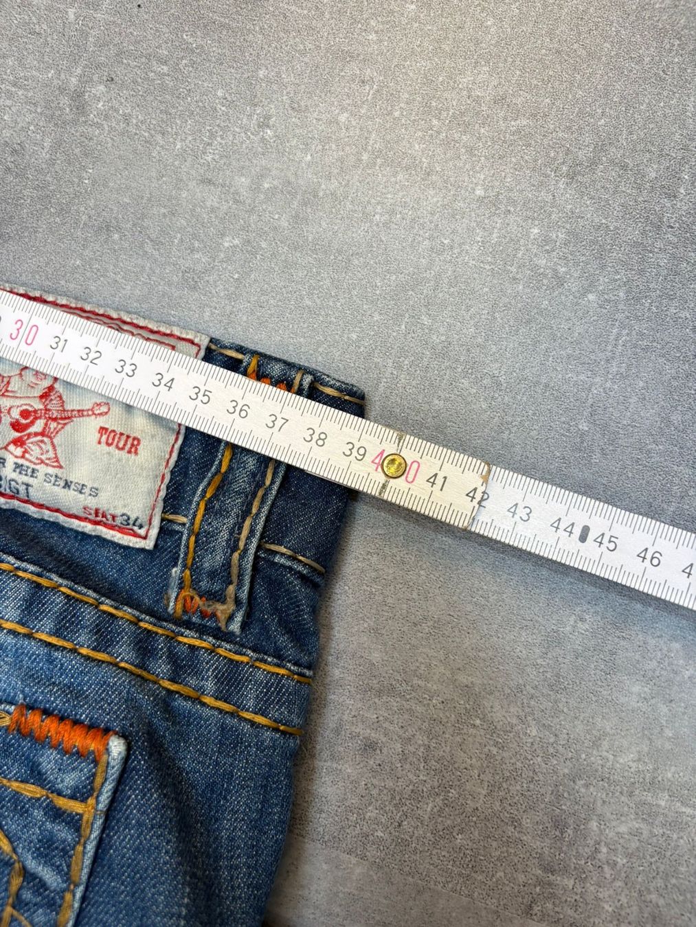 True Religion Jeans: True Religion Straight Jeans - Grösse M/30 – Nuovo (secondo la descrizione) da Werdenberg venduto da hase.vintage 6