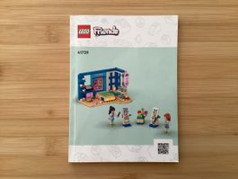 LEGO Friends 41739: Lianns Zimmer, vollständig.