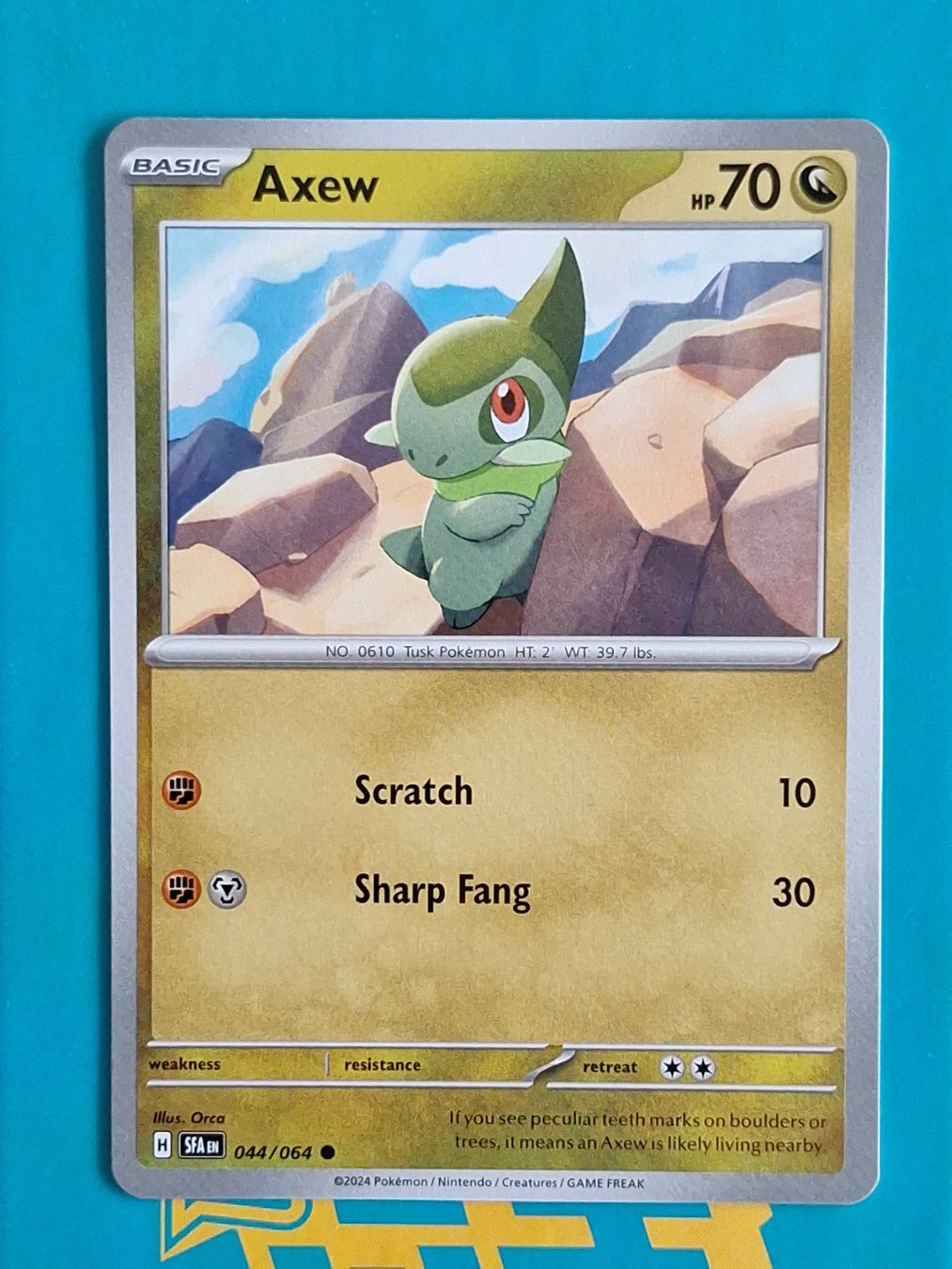 Pokémon Carte collezionabili: Axew - Pokemon Shrouded Fable - #6.1 – Usato da Altstätten SG venduto da GGsGameshop