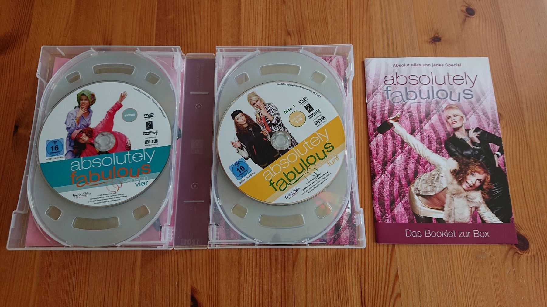 Tutti i DVDs: ABSOLUTELY FABULOUS Staffel 1 bis 5 auf DVD – Usato da Wilderswil venduto da Exebub 8