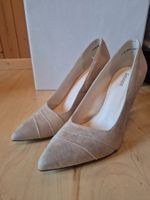 Elegante Wildleder Pumps wie neu!, Grösse 40 Beige