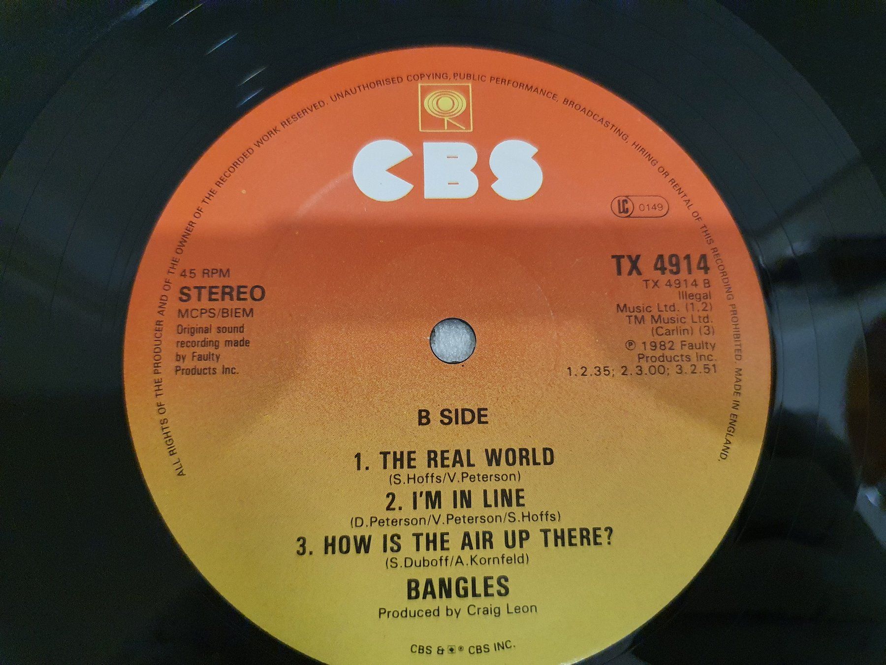 Dischi in vinile: Bangles – Going Down To Liverpool – Usato da Uster venduto da Vinyl-Leidenschaft 5
