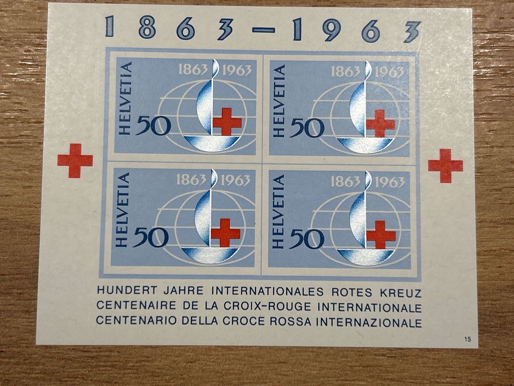Tutti i francobolli: Briefmarke - Schweiz - Rotes Kreuz 1963- postfrisch – Nuovo (secondo la descrizione) da Villnachern venduto da RicardoMary
