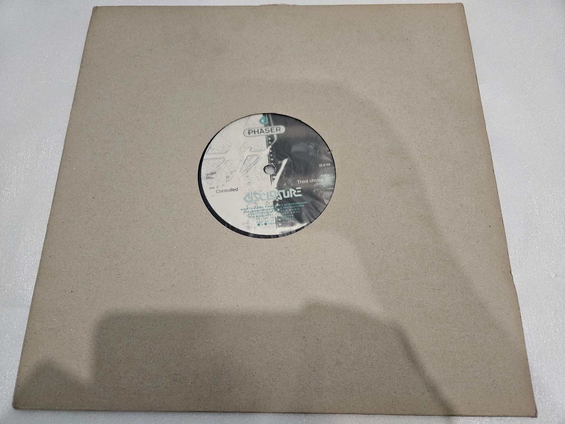Schallplatten: Phaser – Controlled (Trance, Tech House) – Gebraucht aus Uster von Vinyl-Leidenschaft
