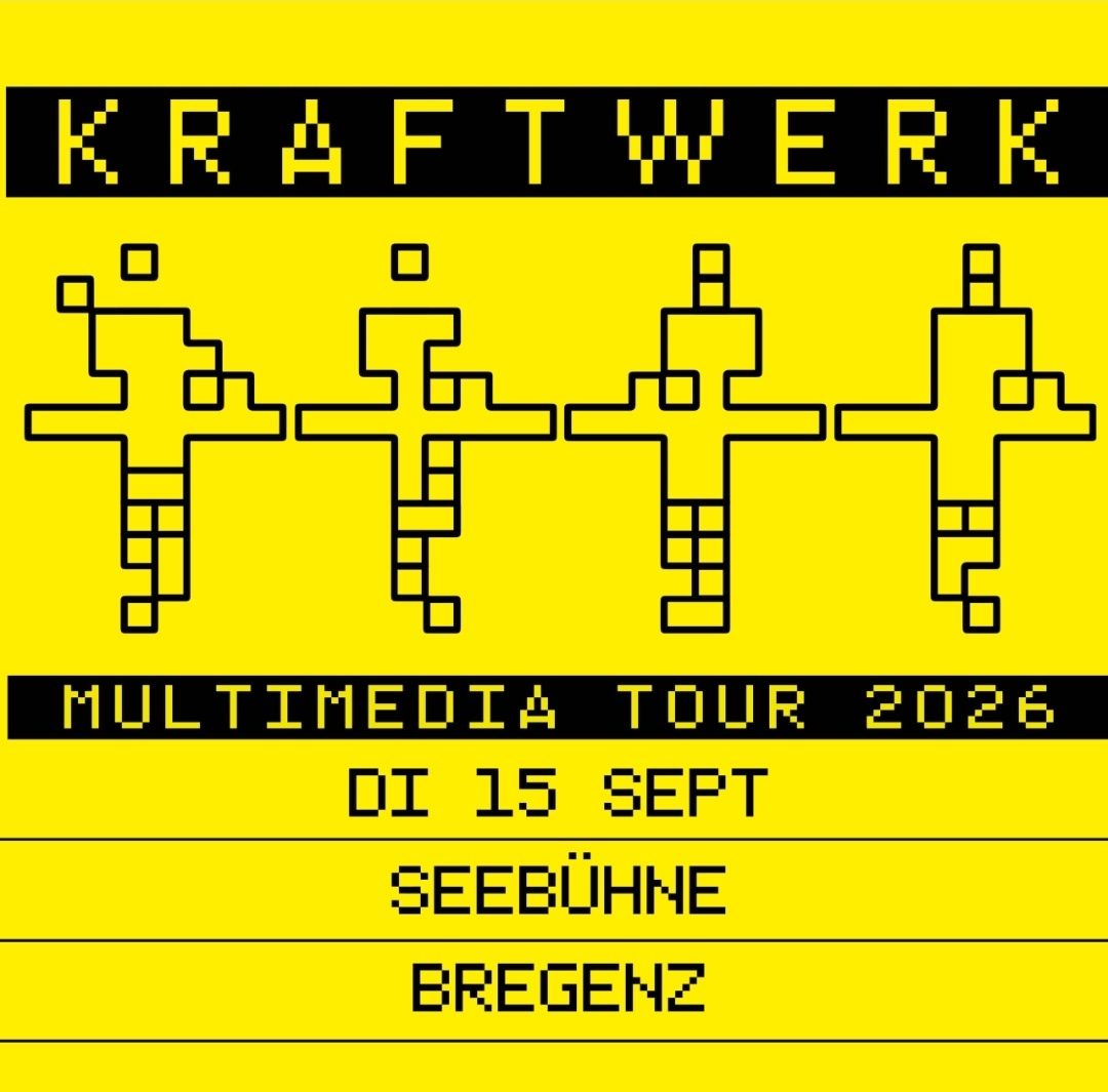 Tickets: Kraftwerk Seebühne Bregenz 1x Ticket  – Neu und originalverpackt aus Chur von hog_pj2r