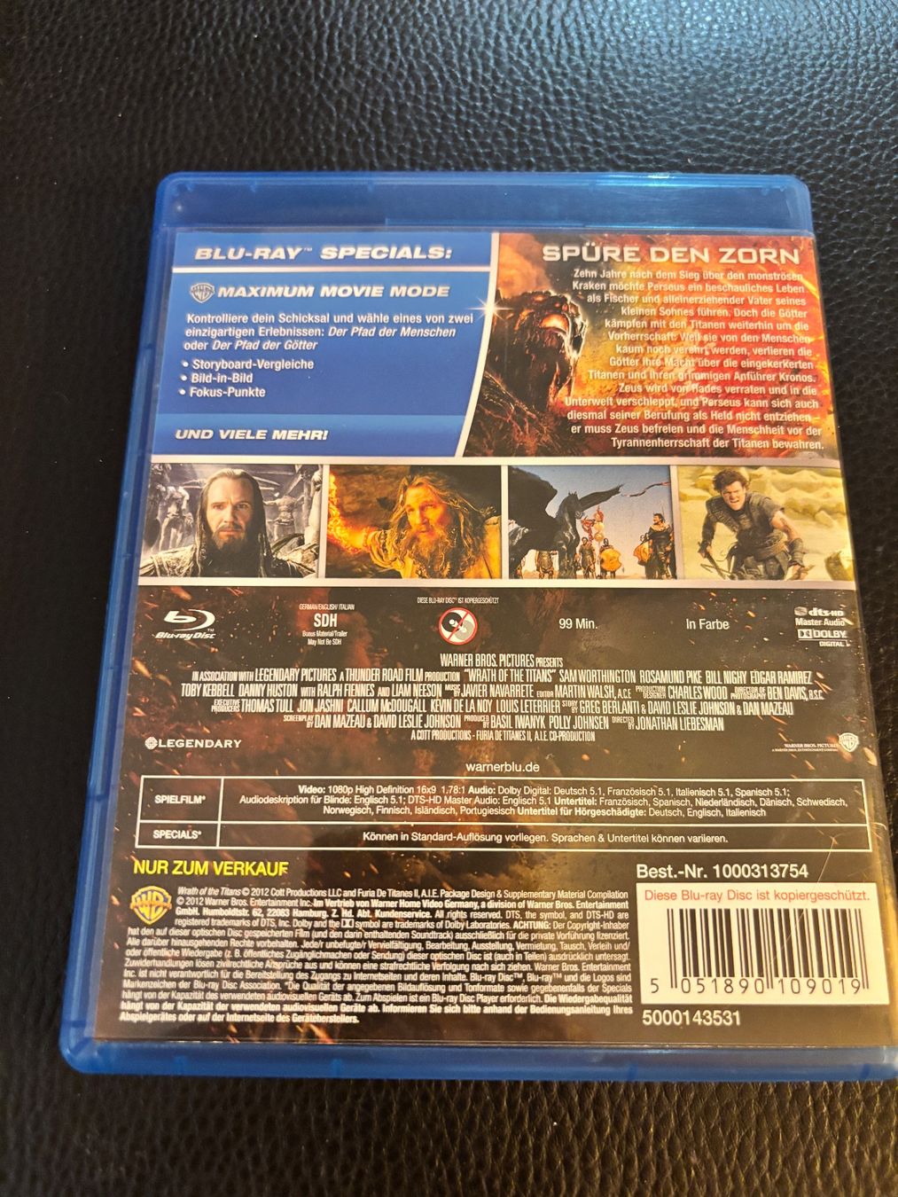 Tutti i DVDs: Zorn der Titanen - Blu-Ray – Usato da Luzern venduto da Armastra 1