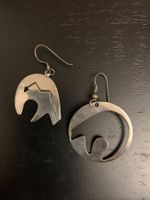 Indianische Silber Ohrringe