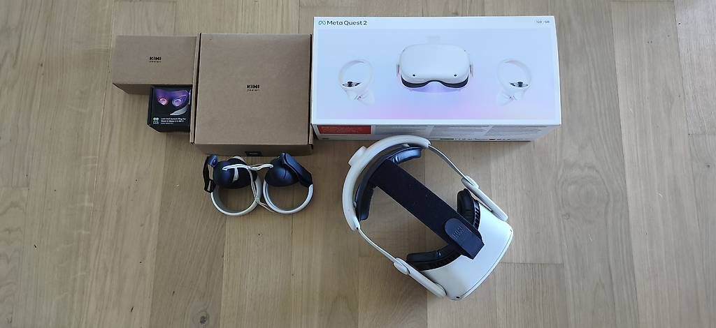 Meta Casco VR: Meta Quest 2 mit viel Zubehör – Usato da Zürich venduto da Mr_Black