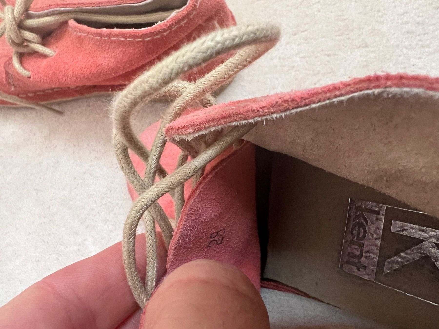 Schuhe für Mädchen: Schuhe Wildleder Größe 28 – Gebraucht aus Beinwil am See von brigittehug 3