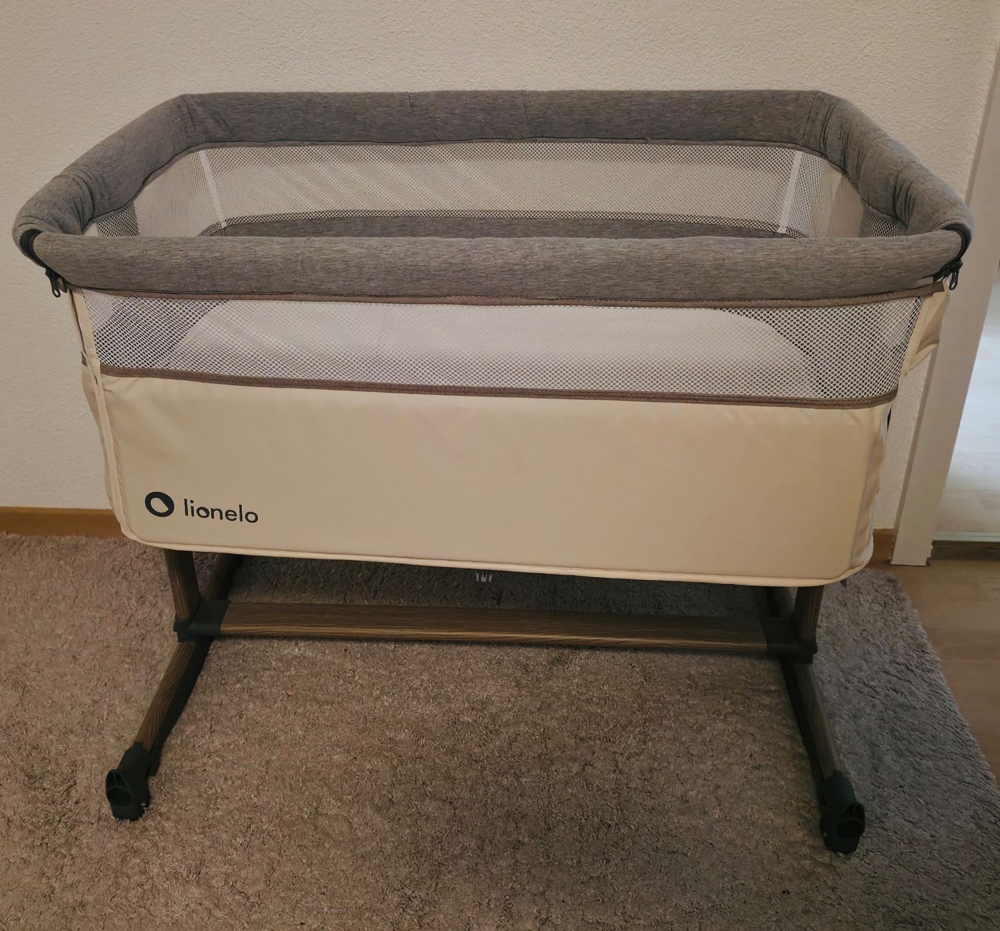 Lionelo Letti: Lionelo - Beistellbett Leonie 3in1 – Usato da Eiken venduto da naked 1