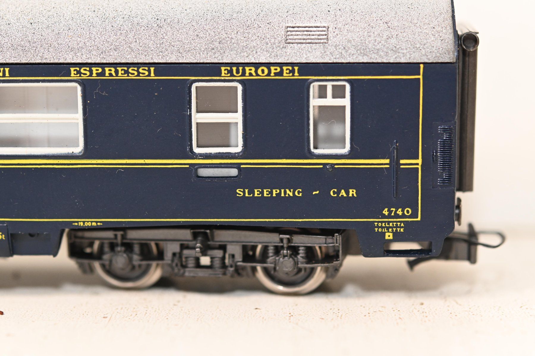 Rivarossi Modellini di ferrovie: Schlafwagen Rivarossi HO/DC mit OVP – Usato da Laupen ZH venduto da Zmoewe 3
