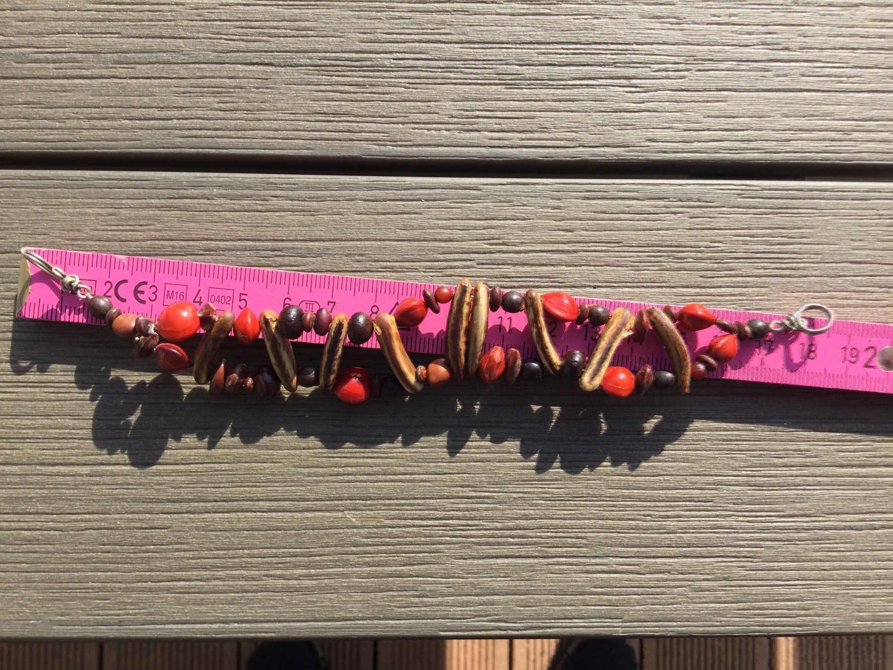 Armbänder & -reifen: Bracelet ethnique perles en bois max19cm – Gebraucht aus Agiez von chouchanelle 4