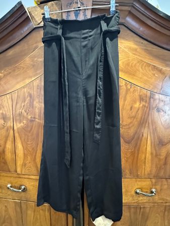 Stradivarius Stoffhose, schwarz, XS