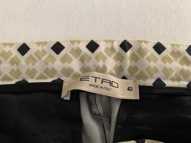 Etro Pantaloni: Etro pants IT42 – Usato da Dallenwil venduto da ZD2019 2