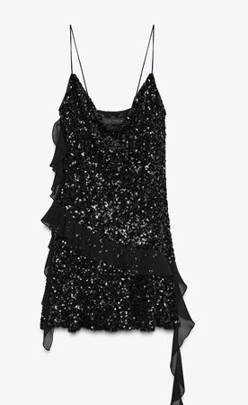 Schwarzes Pailletten-Partykleid, Grösse M Perfekt!