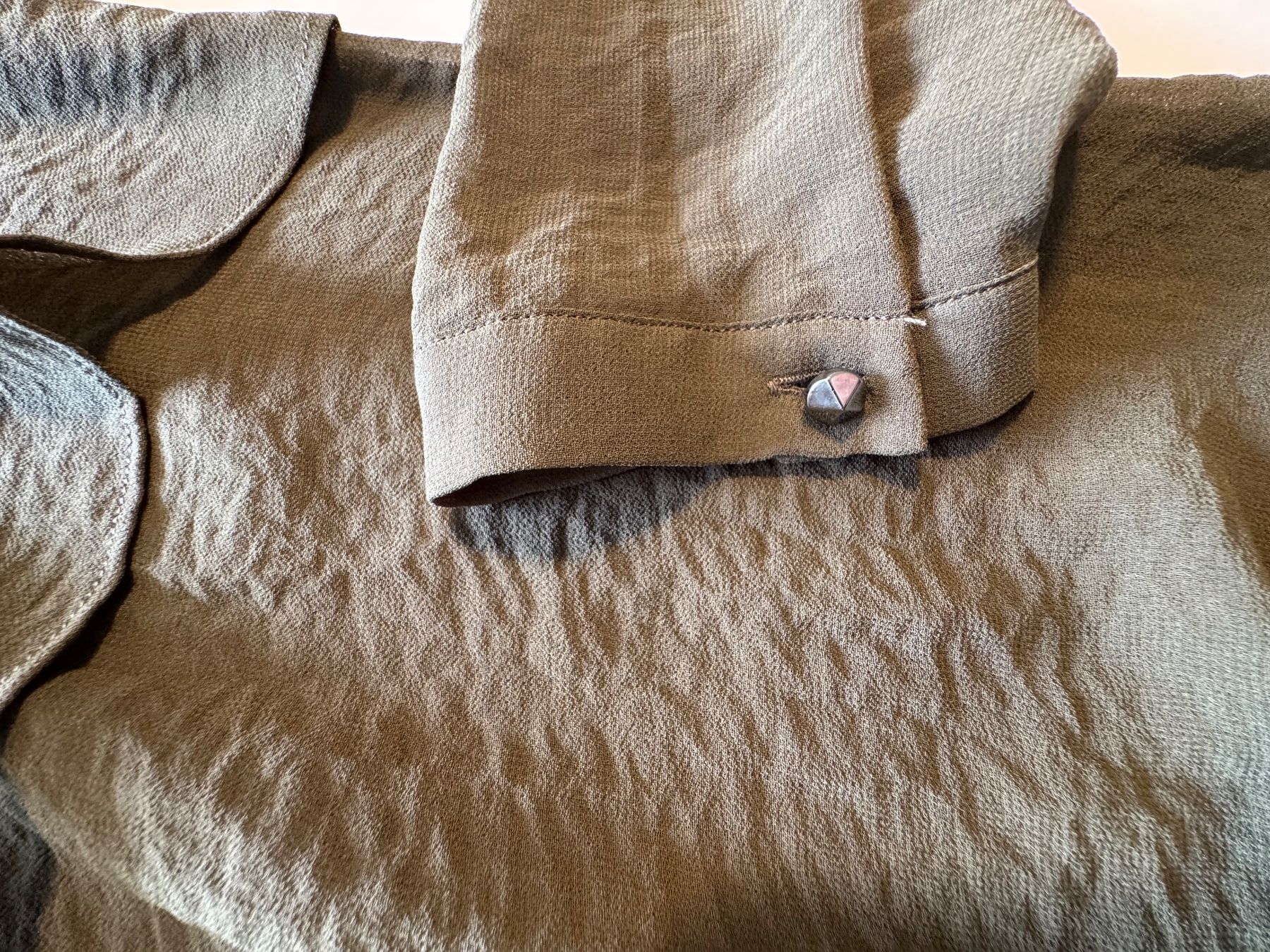 Massimo Dutti Blusen: Massimo Dutti Seidenbluse, Braun, Gr38/40 – Gebraucht aus Zumikon von calibru 3