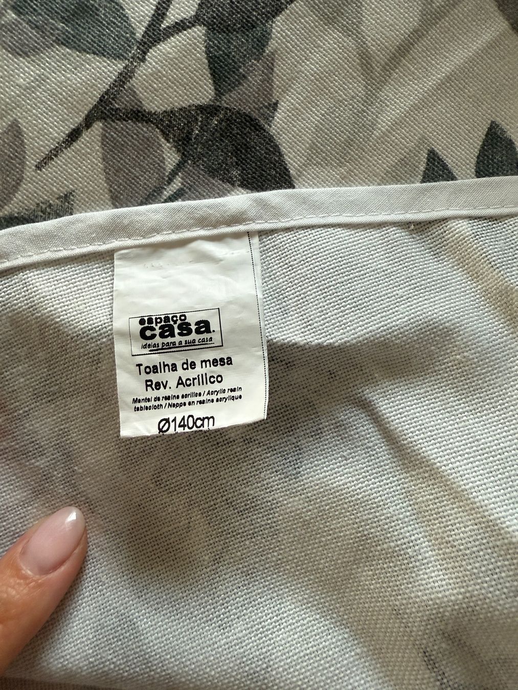 Altra biancheria da tavola: runde Acryl-Tischdecke Ø140cm – Usato da Horgen venduto da linuxrp 3