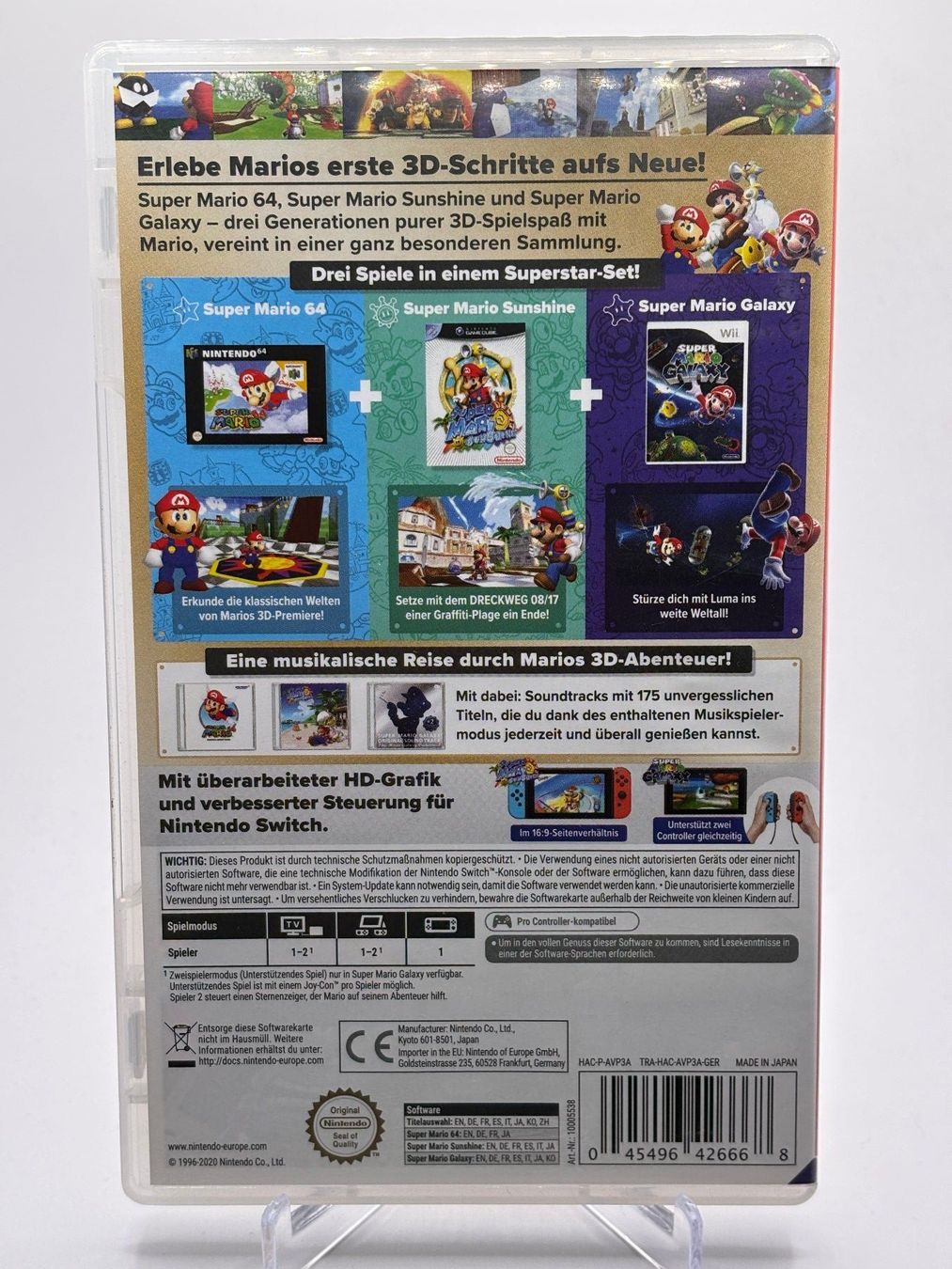 Spiele: NSW - Super Mario 3D All-Stars – Gebraucht aus Allschwil von Bullach 1