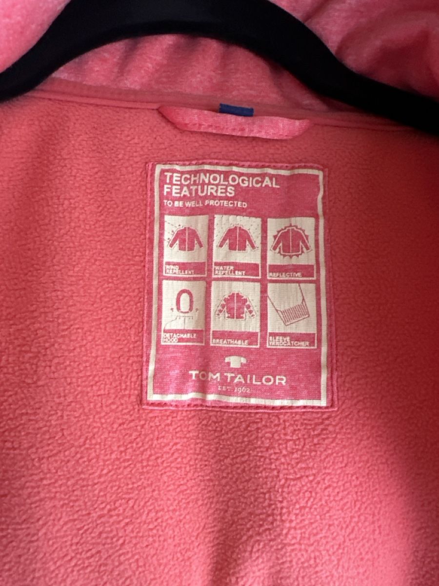 Tom Tailor Jacken & Mäntel: Tom Tailor Softshell Jacke Grösse 164 rosa / koralle – Gebraucht aus Buchs AG von Dasmusstduhaben 3