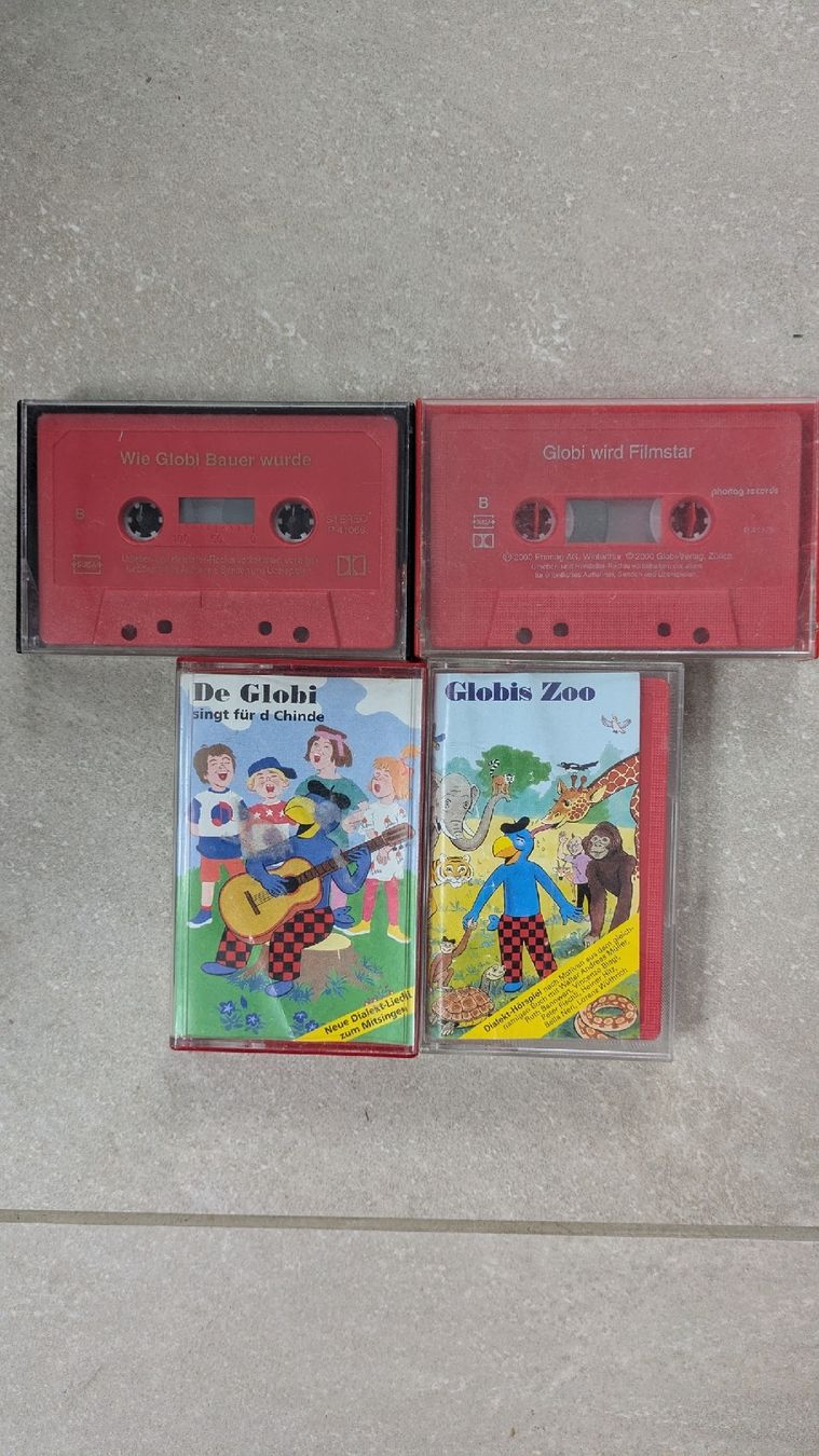 Musicassette: 4 Globi Kassettli – Usato da Rottenschwil venduto da chnoblipress