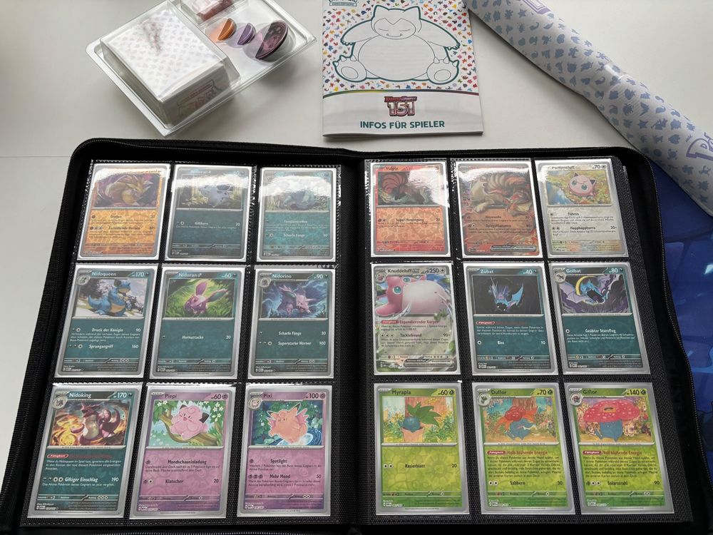 Komplettes POKEMON 151 Master „Base Set“ DE in NM (Neu (gemäss ...