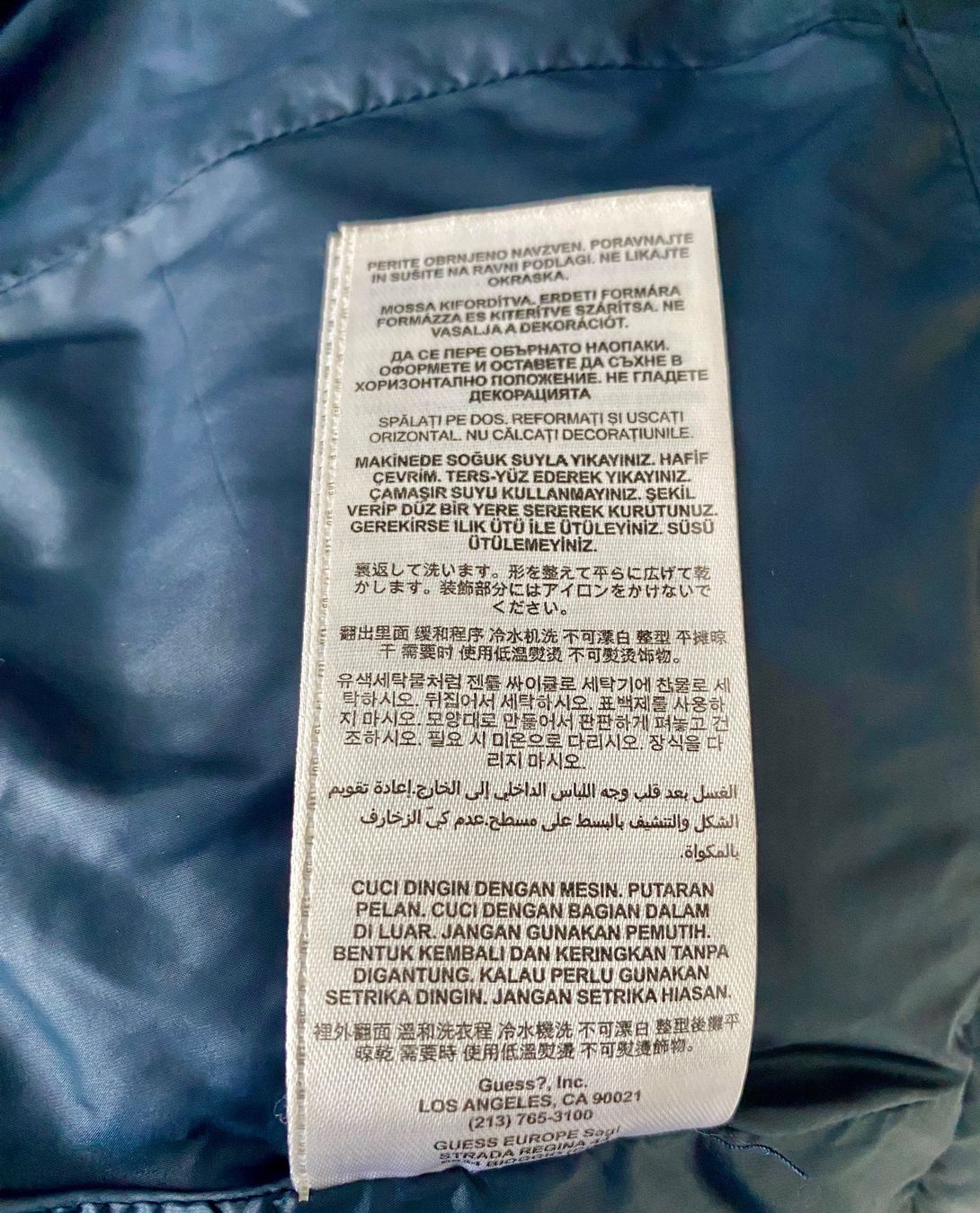 Guess Giacche: Damen Jacke Blau GUESS – Usato da Zürich venduto da ron_t88f 6
