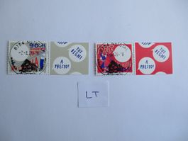 Voll Letzttagsstempel der Poststelle 8754 Netstal