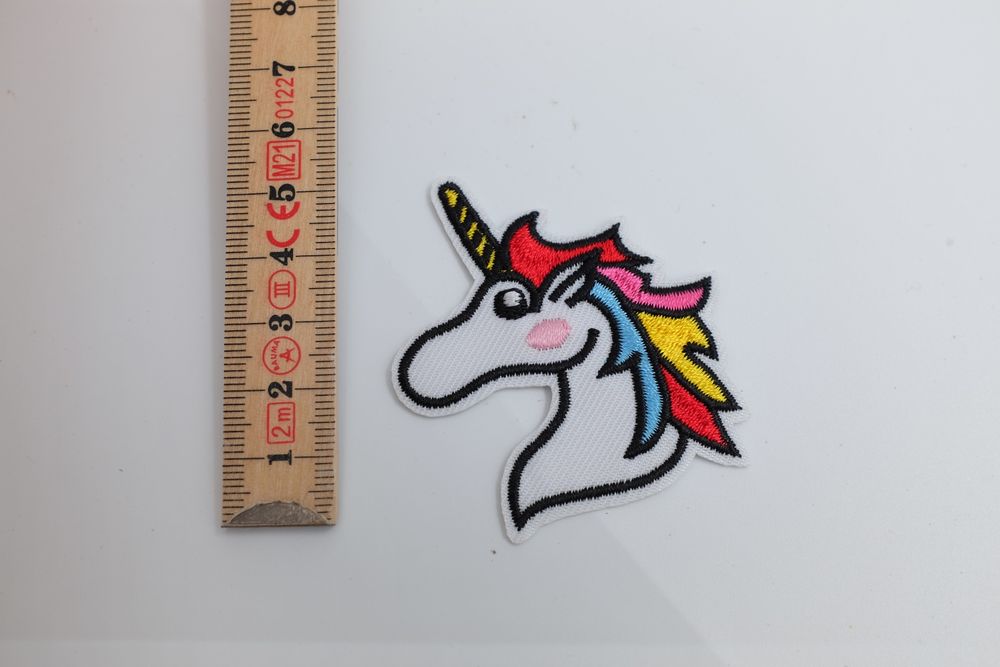 Patch B Gelbild Aufn Her Einhorn Farbig Fun Lustig Kaufen Auf Ricardo