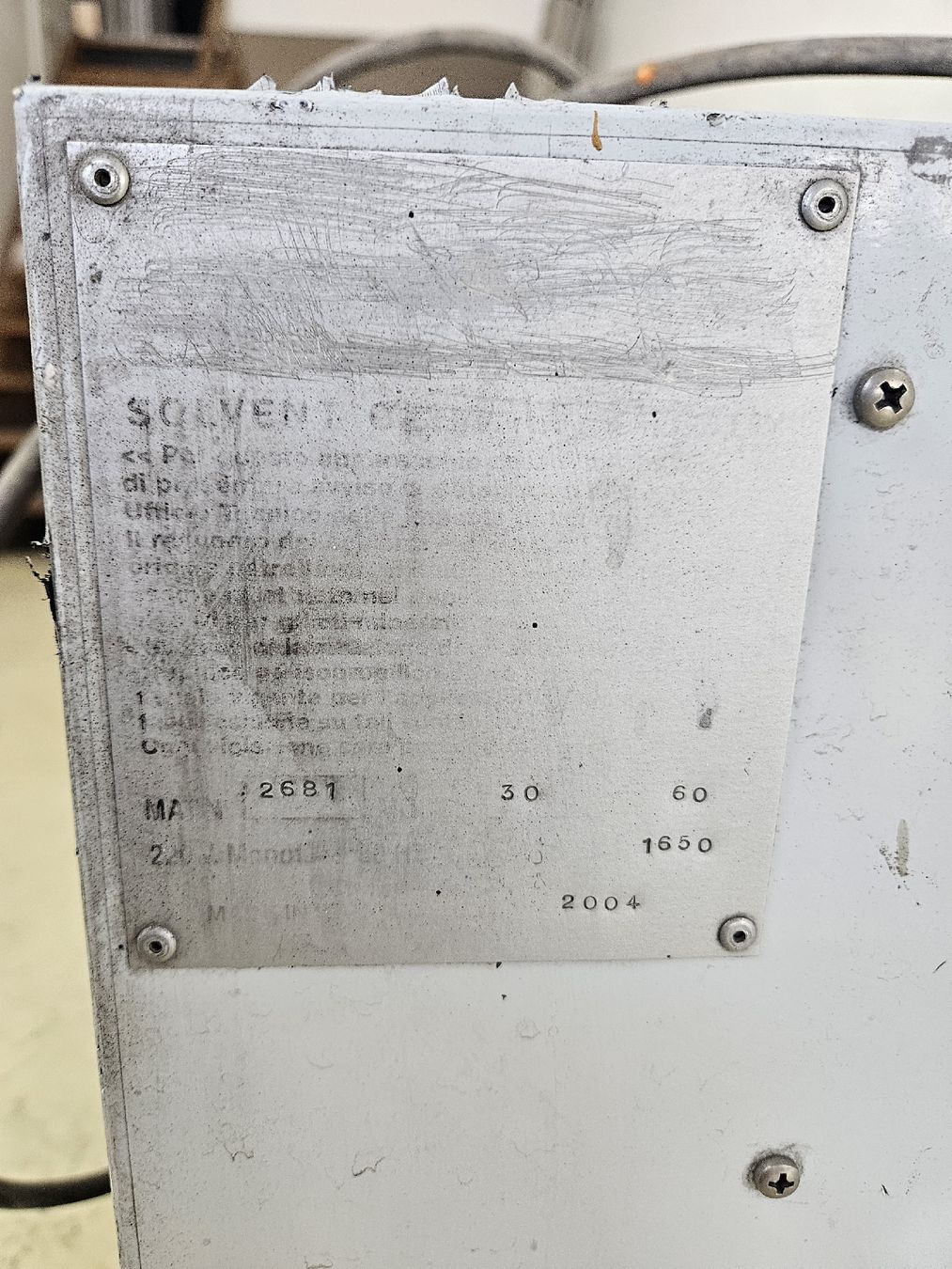 Tutte le macchine: Solvent Cleaner Solvent-C2, Baujahr 2004 – Usato da Oberrohrdorf venduto da Mikee865 4