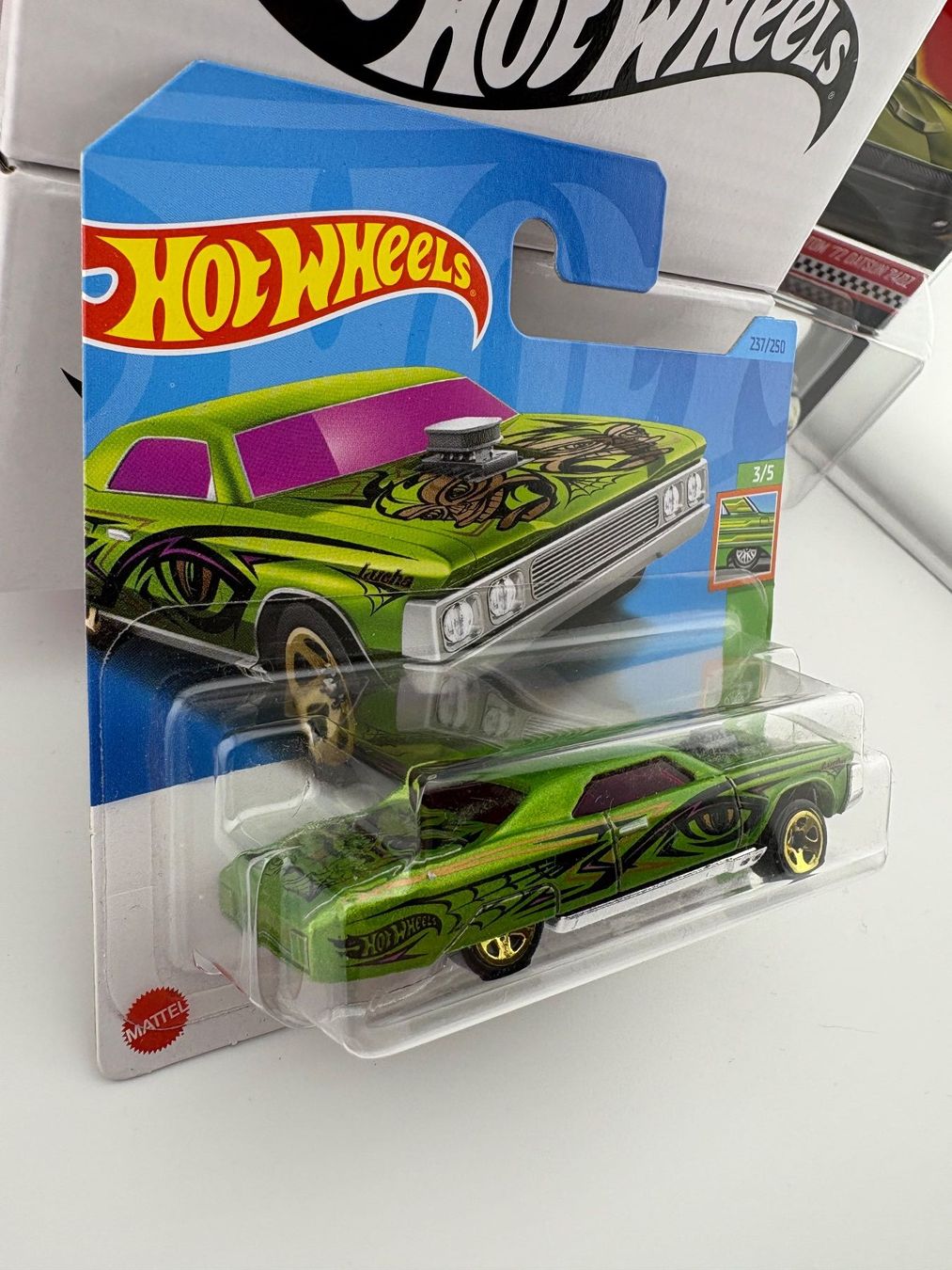 Hot Wheels Modellini d'auto: Hot Wheels Layin Lowrider HW Slammed - 2023 - 237/250 – Nuovo e nell'imballaggio originale da Flawil venduto da HeisseReifen 3