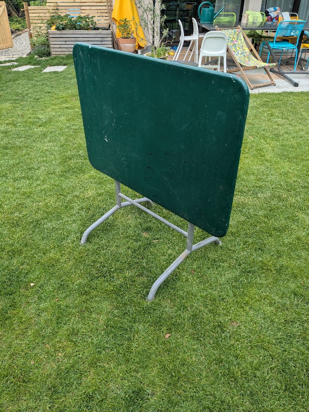 Bigla Tavoli: Bigla Gartentisch 100x70 grün  – Usato da Binningen venduto da TiredHornet 3